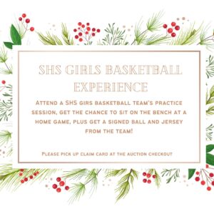 #10 SHS girls basketball experience