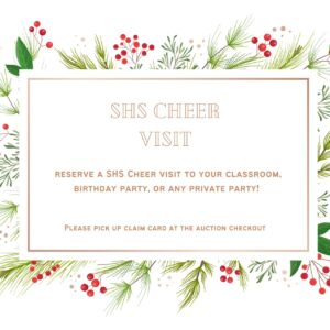 #7 SHS Cheer visit
